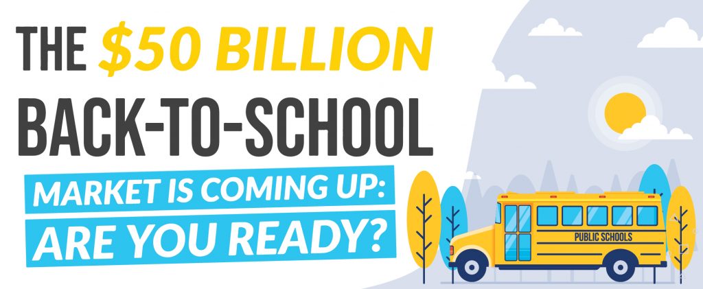 Top Image - The $50 Billion Back-to-School Market Is Coming Up Are You Ready